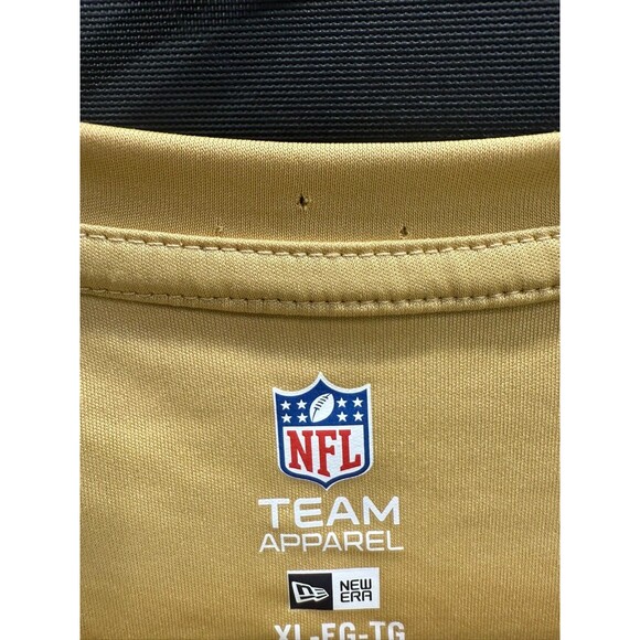 Official NFL New Era Apparel San Francisco 49ers Quick Dry Shirt NWT XL Read - Picture 5 of 9